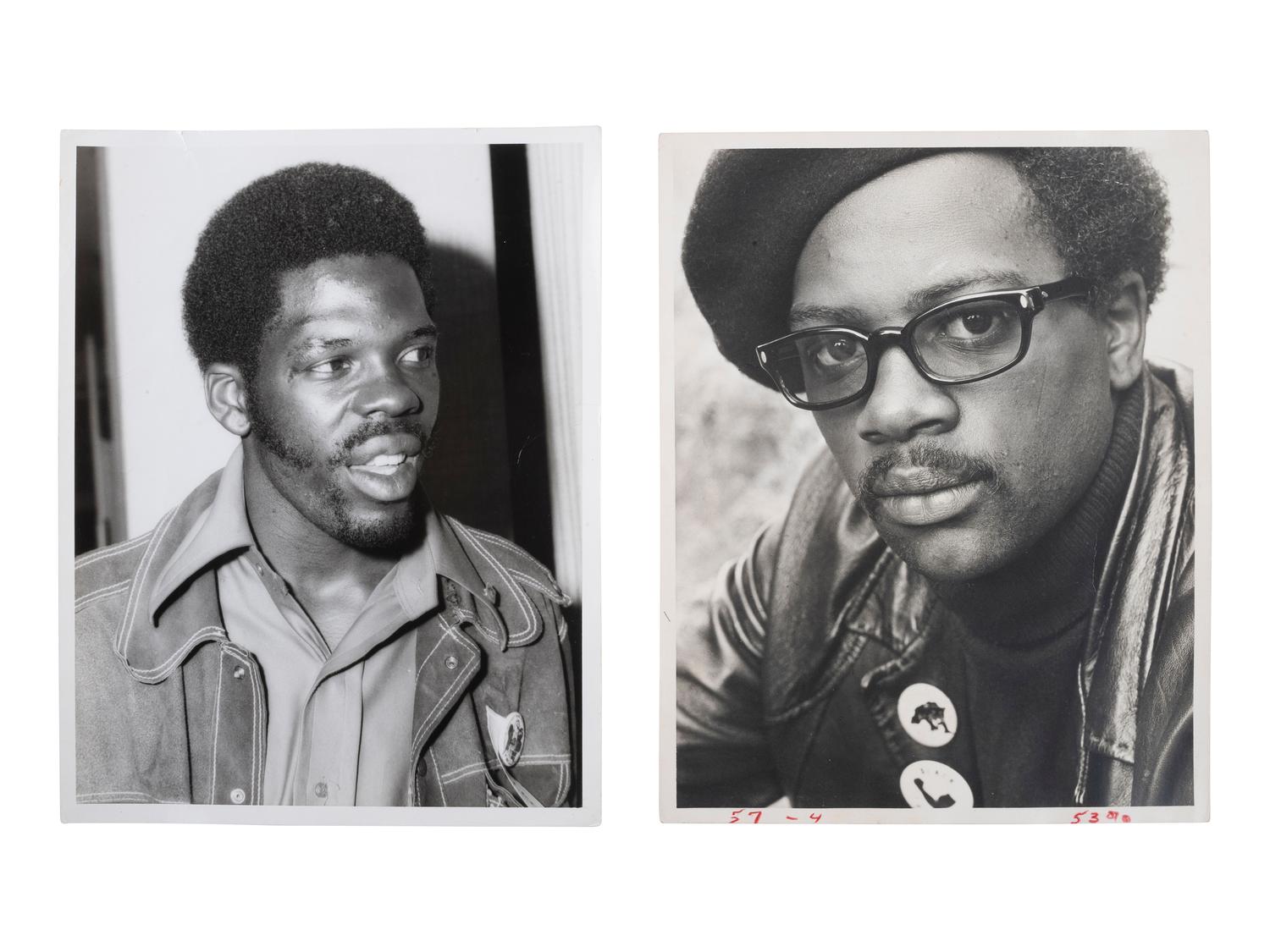[CIVIL RIGHTS]. A group of 3 photographs, incl. FITCH, Bob (1939-2016), photographer. Photograph of members of the Welfare Union in Chicago. Ca late 1960s.
