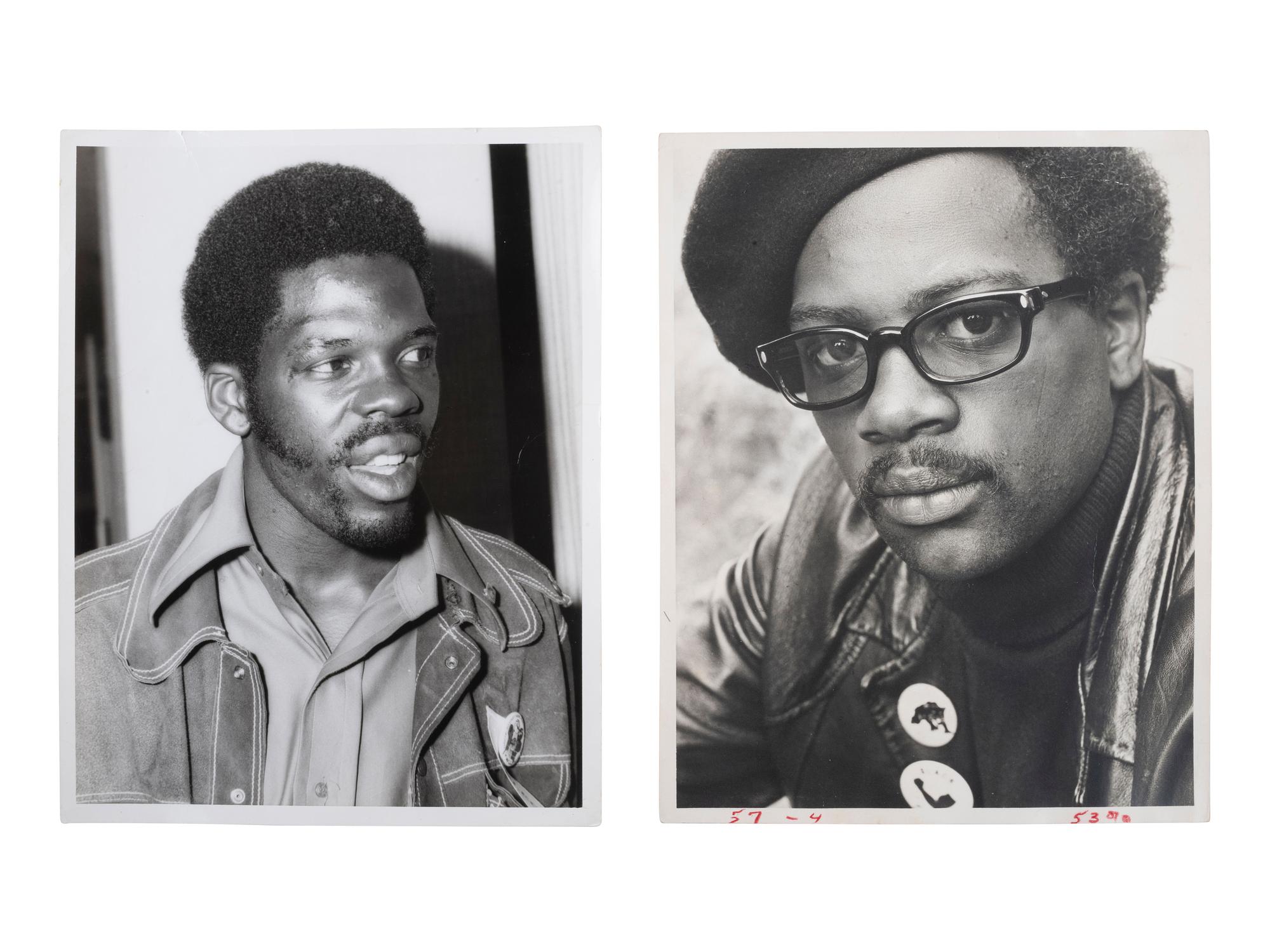 [CIVIL RIGHTS]. A group of 3 photographs, incl. FITCH, Bob (1939-2016), photographer. Photograph of members of the Welfare Union in Chicago. Ca late 1960s.