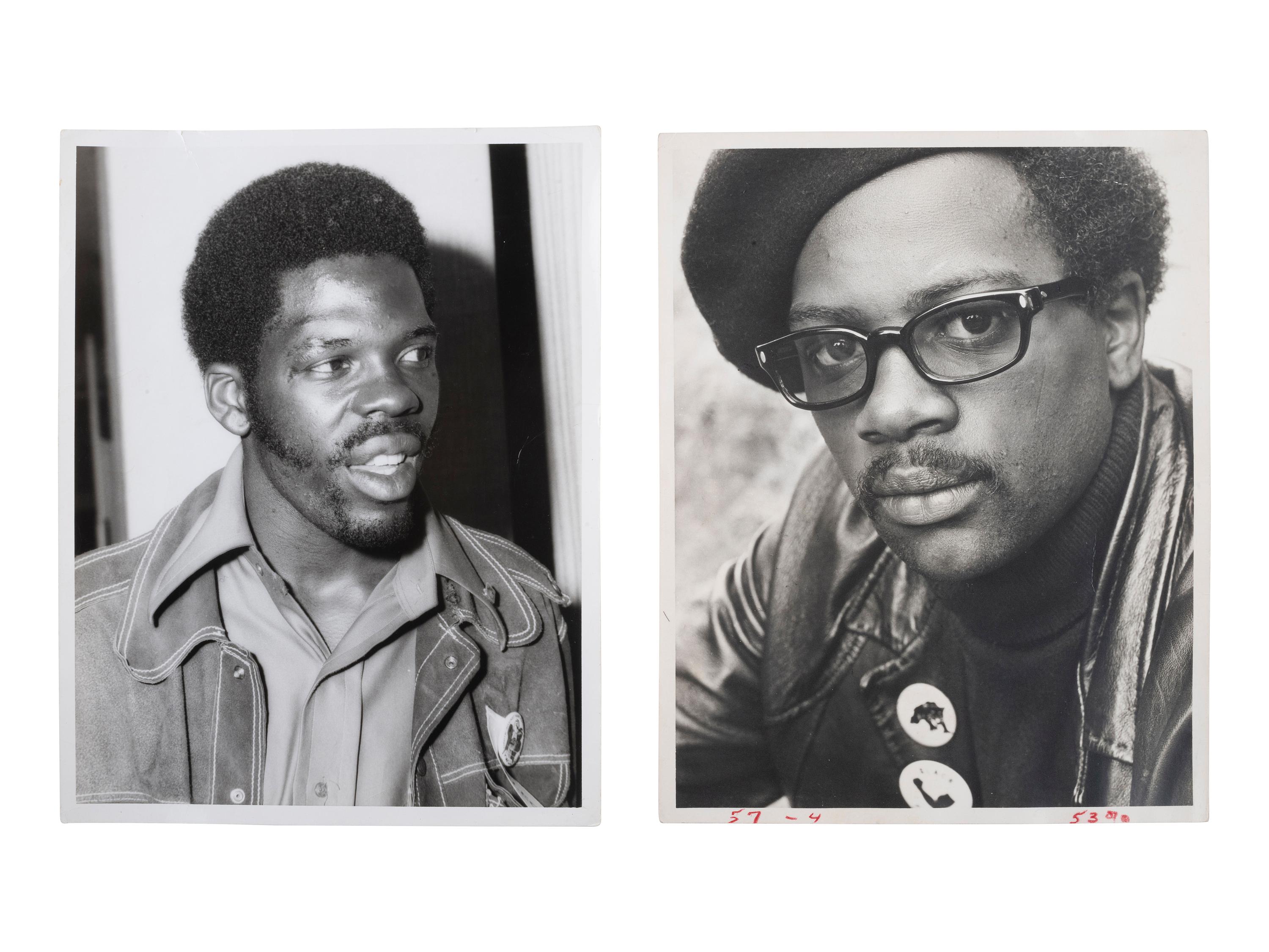 [CIVIL RIGHTS]. A group of 3 photographs, incl. FITCH, Bob (1939-2016), photographer. Photograph of members of the Welfare Union in Chicago. Ca late 1960s.