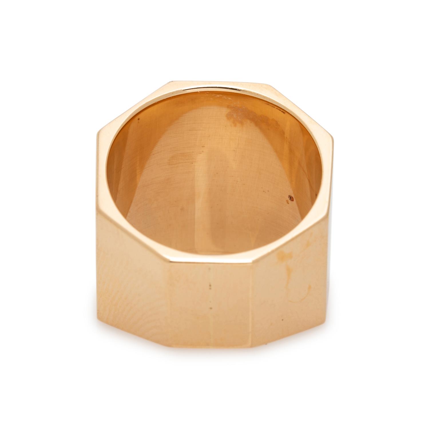 YELLOW GOLD RING