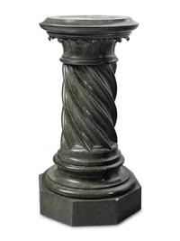 A Continental Marble Pedestal