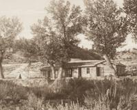 [Western Americana] Huffman, L.A. (1854-1931). A group of 4 collotypes and photographs with western subject matter.