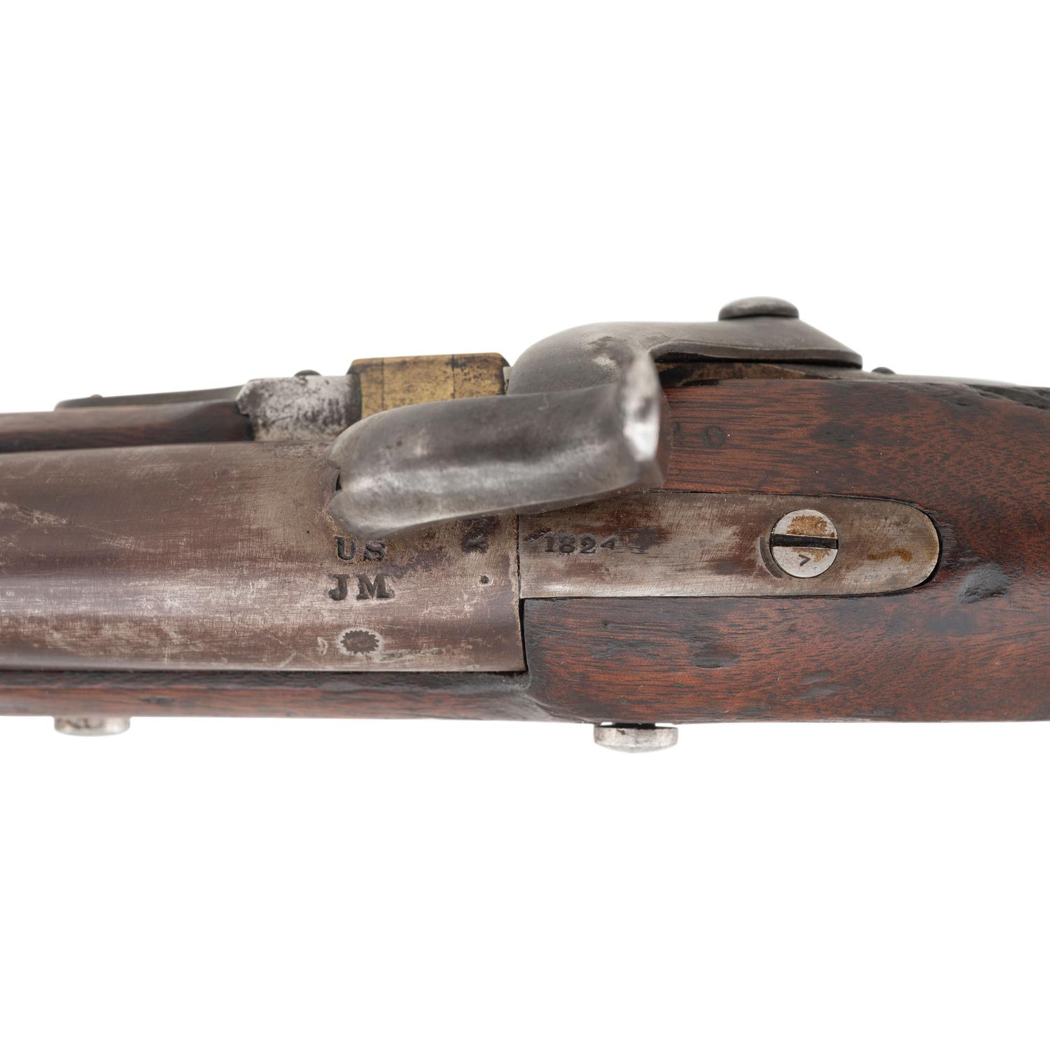 US Model 1817 Common Rifle by Johnson Altered to Percussion