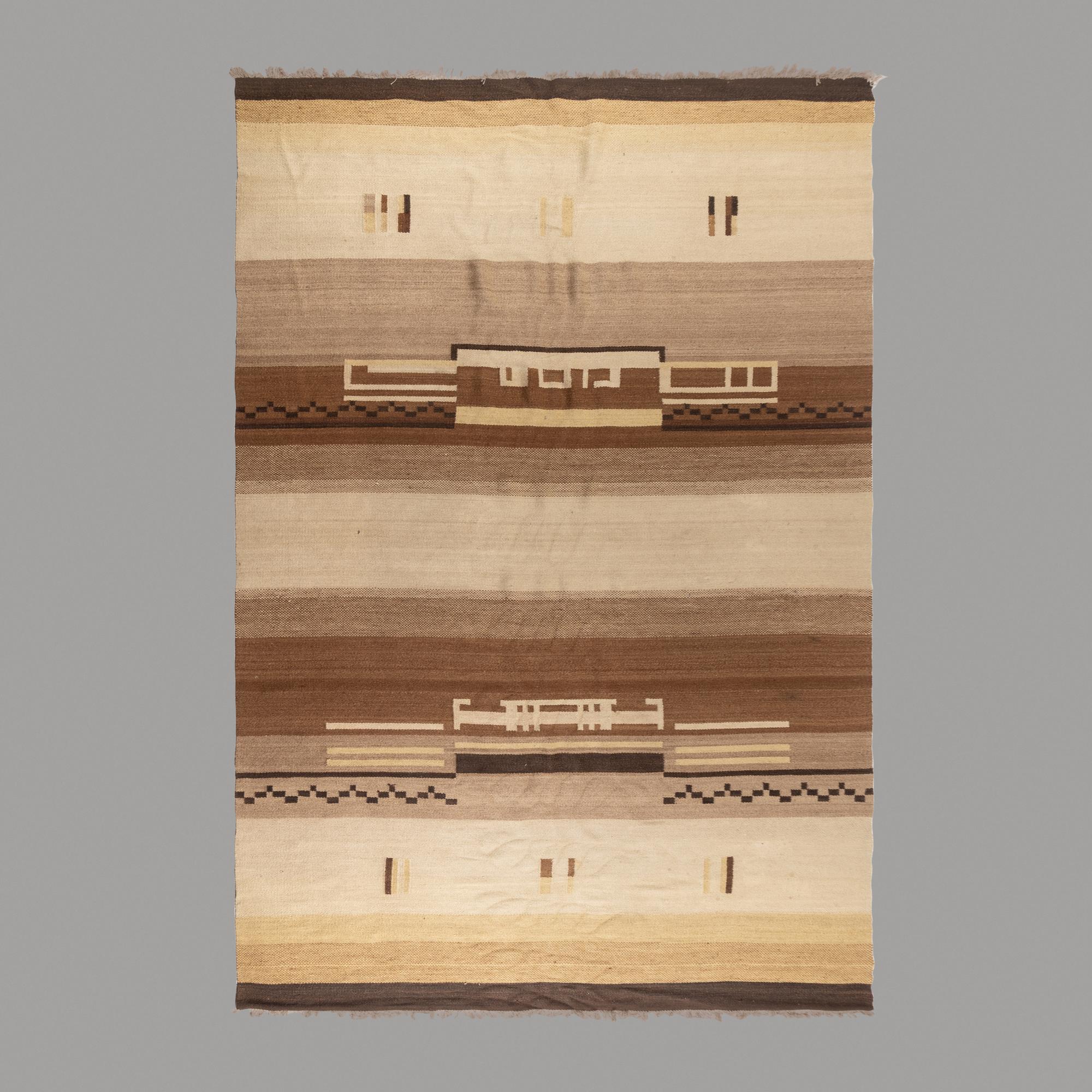 Flatweave Rug, c. 1930 Finland