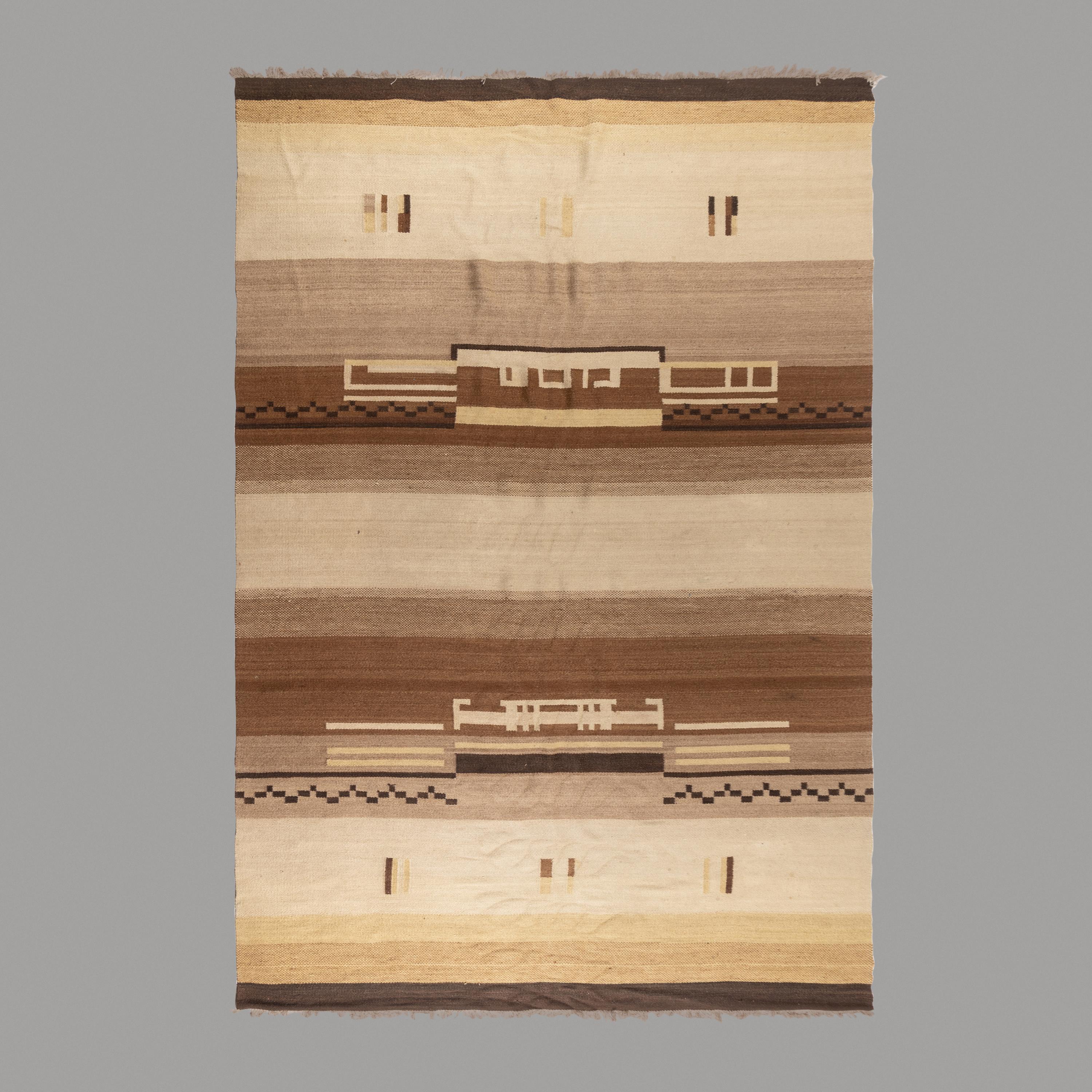 Flatweave Rug, c. 1930 Finland