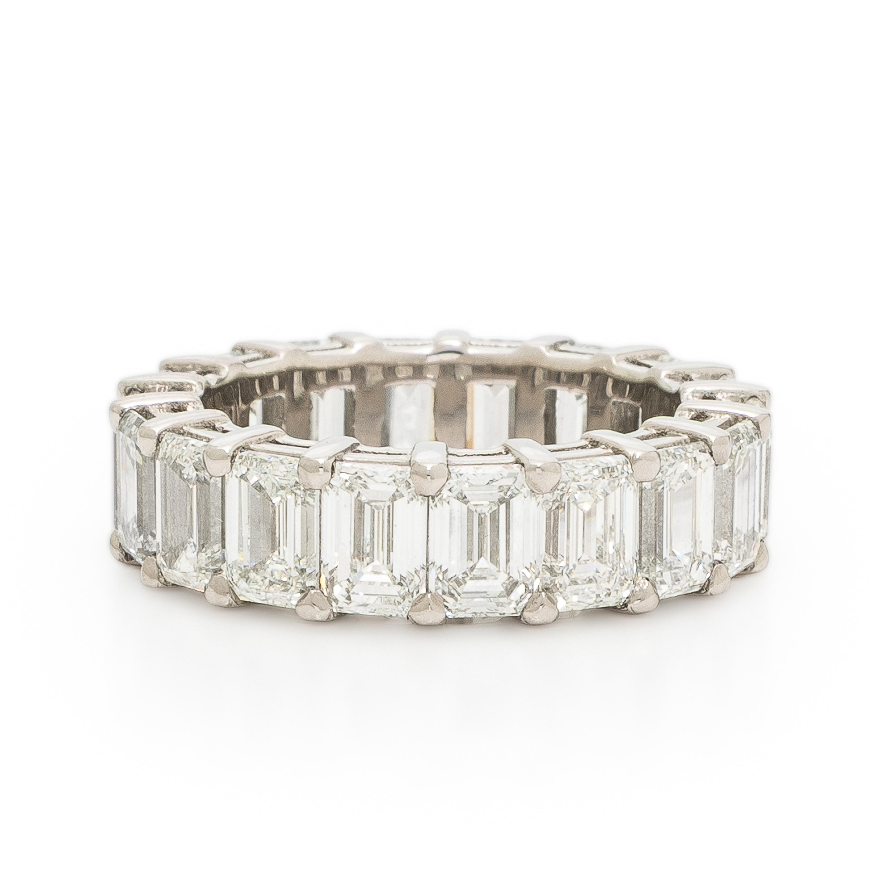 Diamond and Platinum Eternity Band