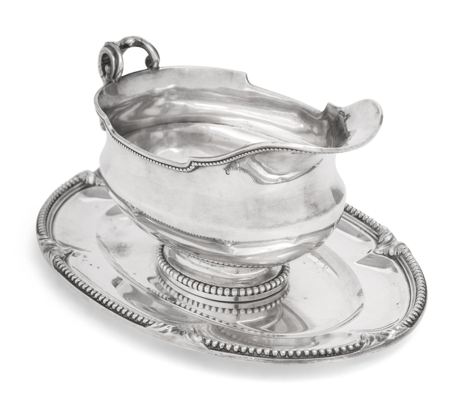 Two Continental Silver Table Articles
