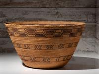 Yokut Polychrome Storage Basket