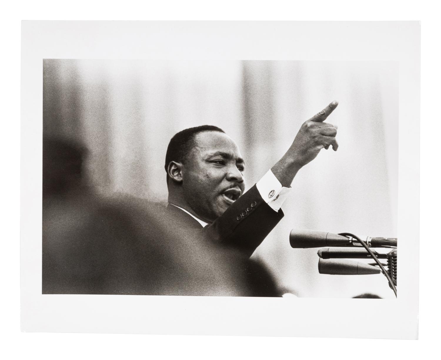 Flip Schulke (1930-2008) The Reverend Martin Luther King, Jr., 1963