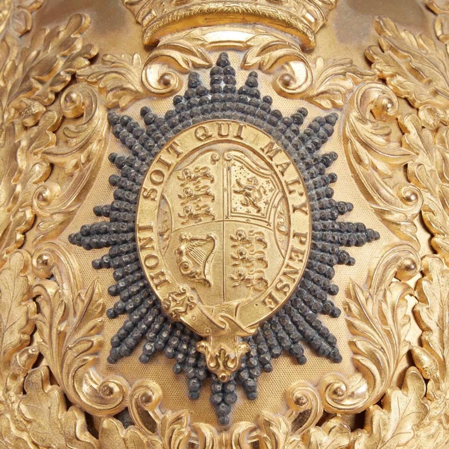 A Brass Helmet of the Honourable Corps of Gentleman-at-Arms