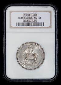 A United States 1938 New Rochel Commemorative 50c Coin