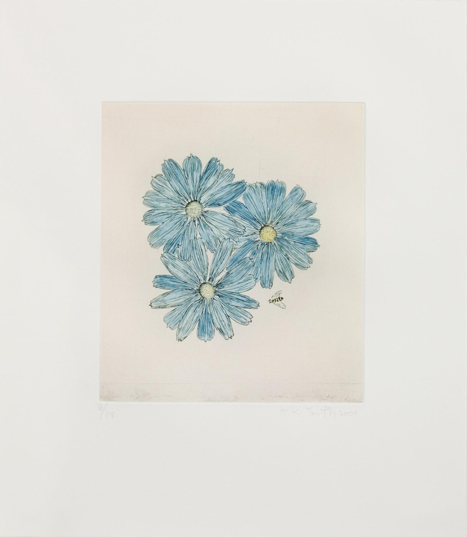 Flower with Bee (the complete portfolio of 6)