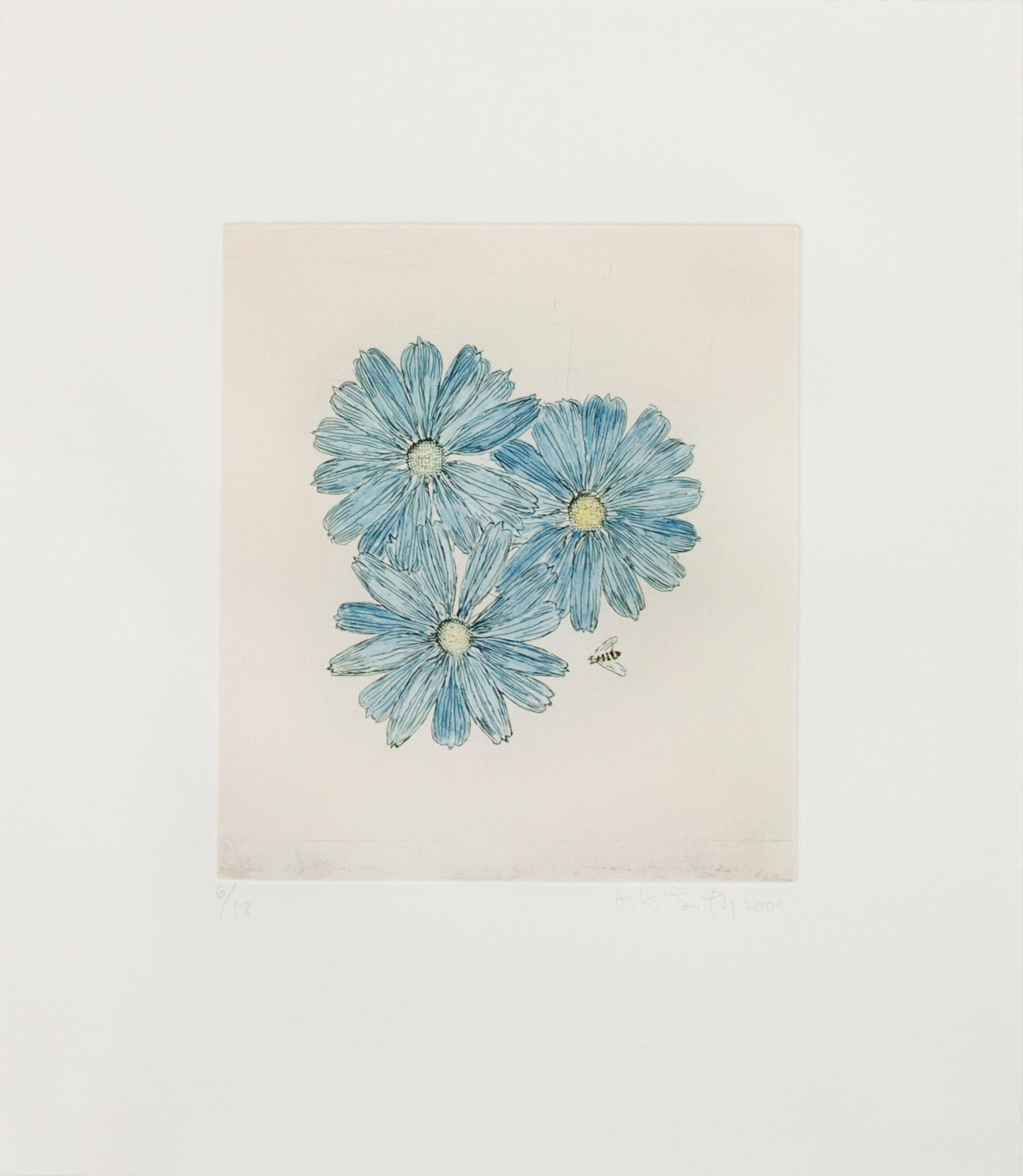 Flower with Bee (the complete portfolio of 6)