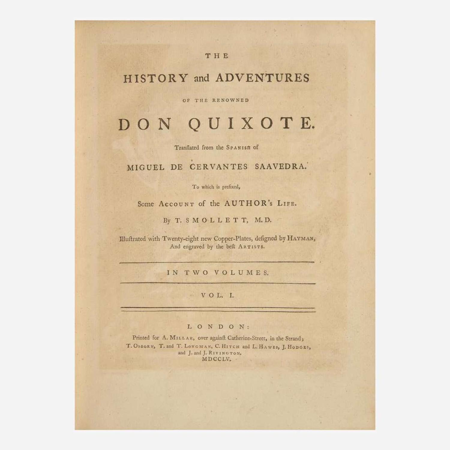 [Literature] Cervantes Saavedra, Miguel de The History and Adventures of the Renowned Don Quixote
