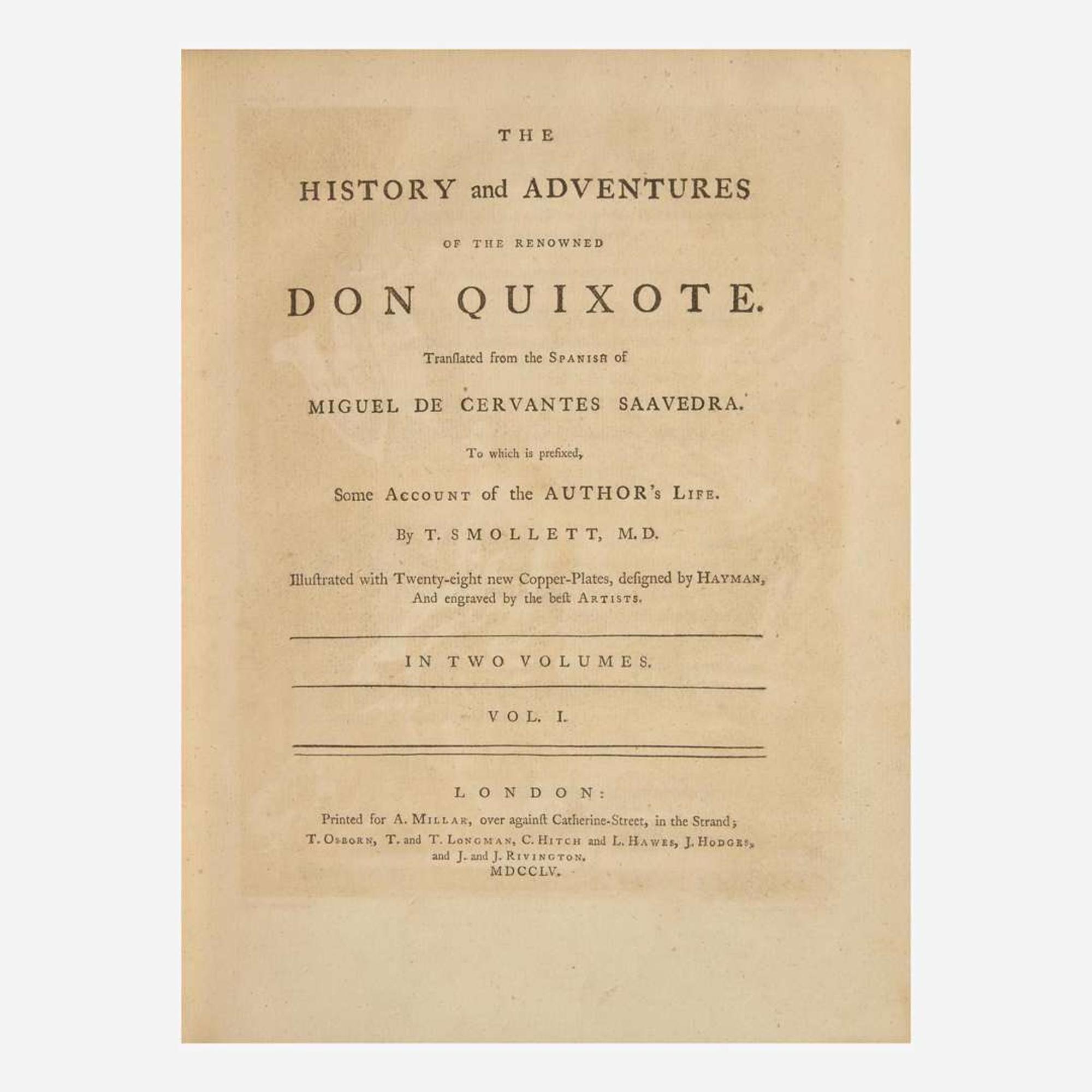 [Literature] Cervantes Saavedra, Miguel de The History and Adventures of the Renowned Don Quixote