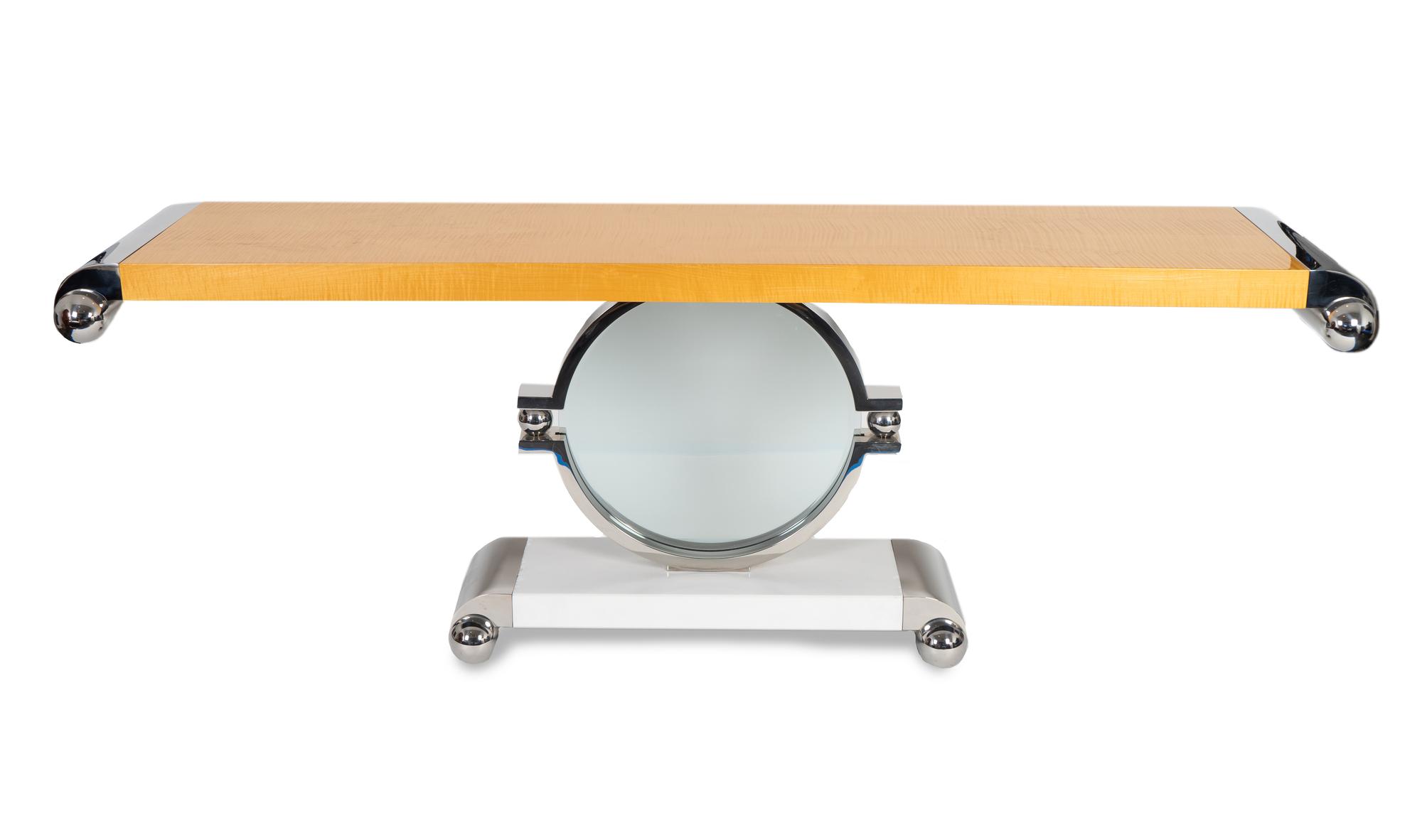 Bearing Console Table, Brueton, USA