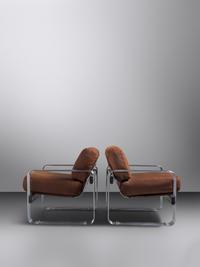 Pair of Lounge Chairs, c. 1970 De Sede, USA/Switzerland