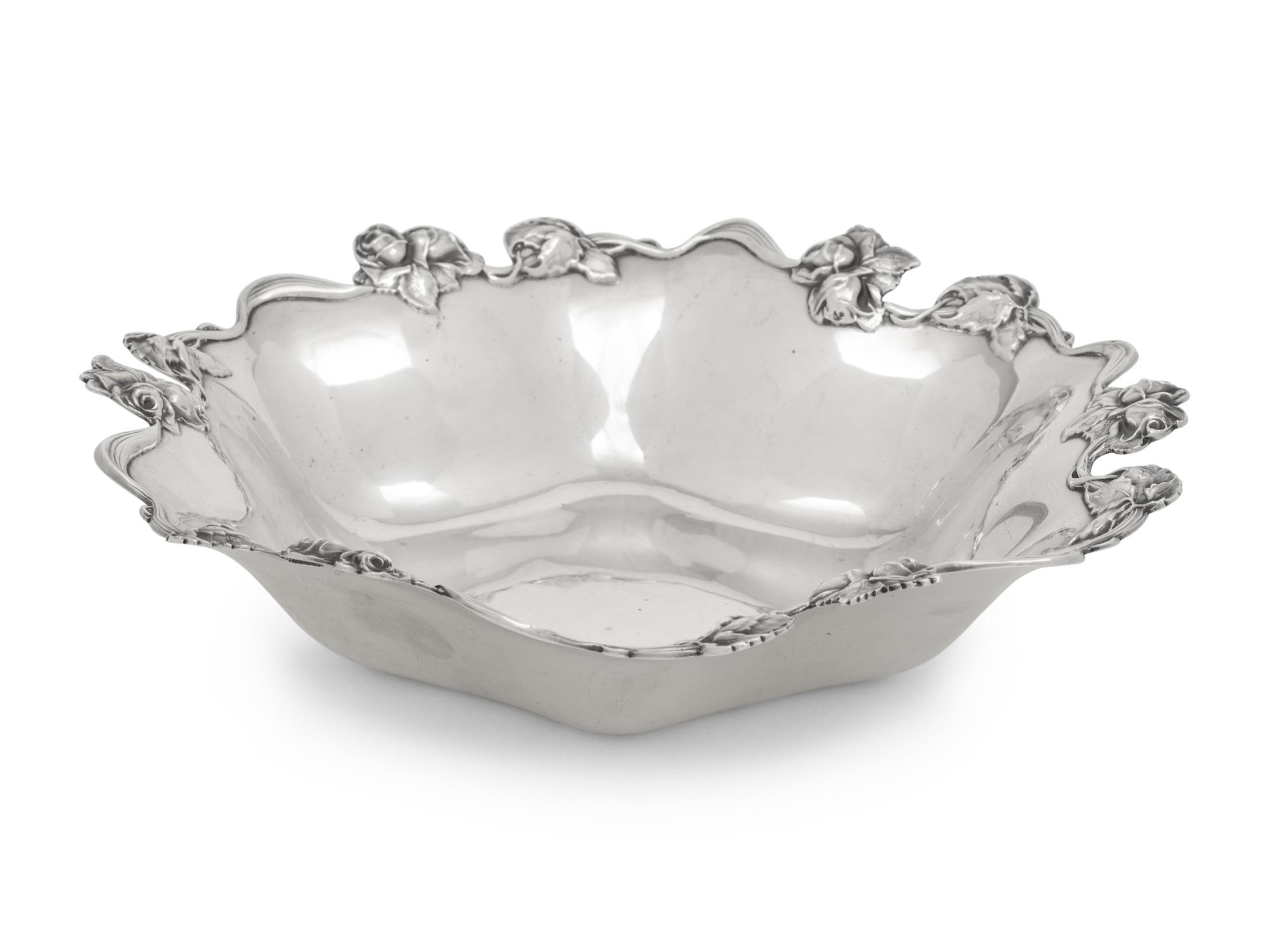 An American Silver Floriform Bowl