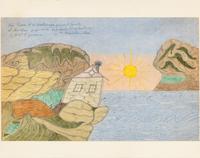 Joseph Yoakum (American, 1886–1973) — Adriatic Sea, Yugoslavia , 1968