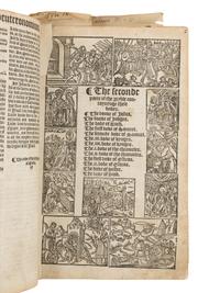 [BIBLE, in English]. Matthew's Version. [ The Byble ]. [London]: Nicolas Hyl for John Wyghte, 1551.