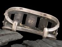 Silver and Lone Mountain Turquoise Cuff Bracelet