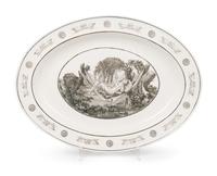 A French Creil Faience Platter