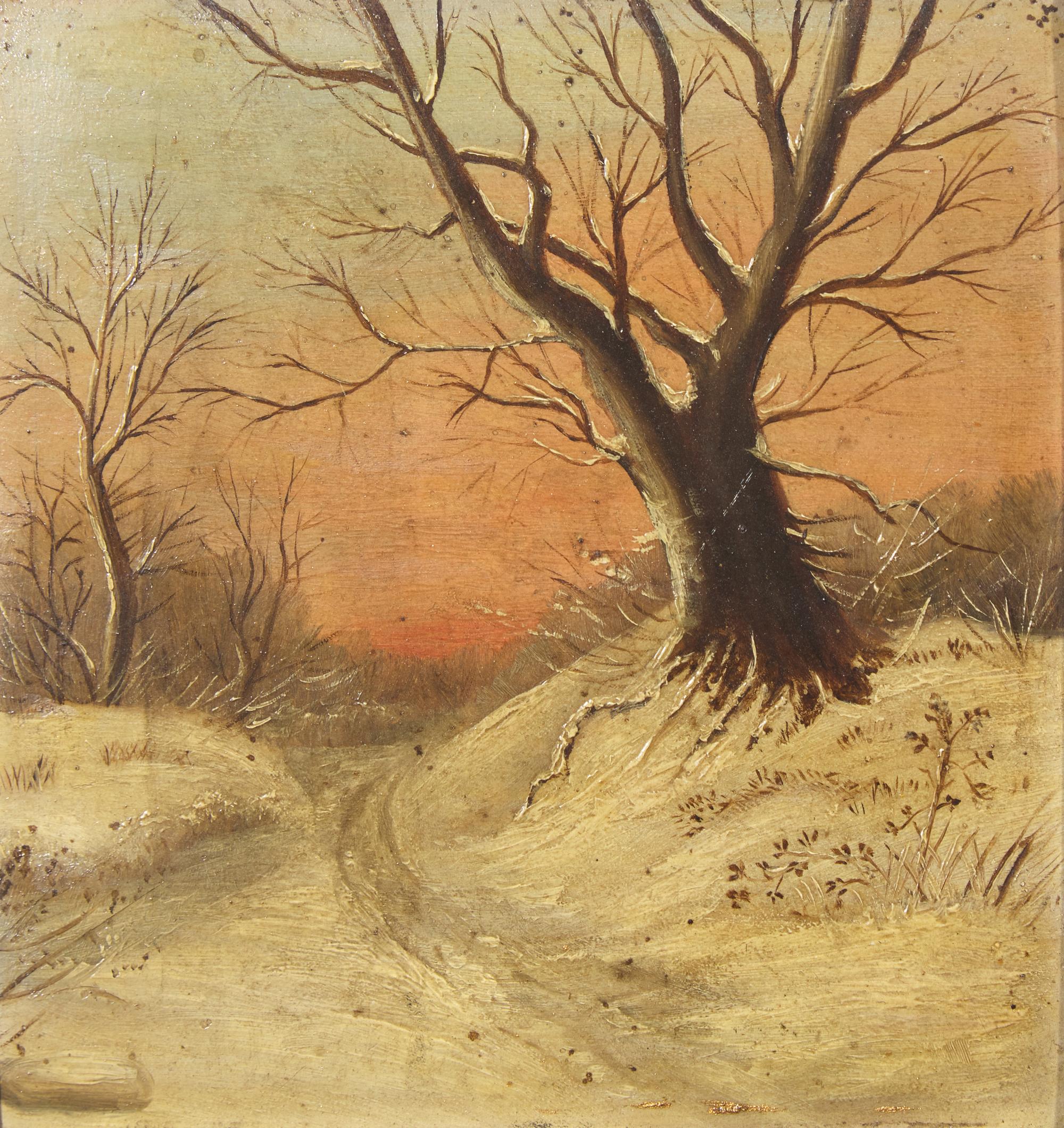 American School 19th / 20th Century, Winter Landscape