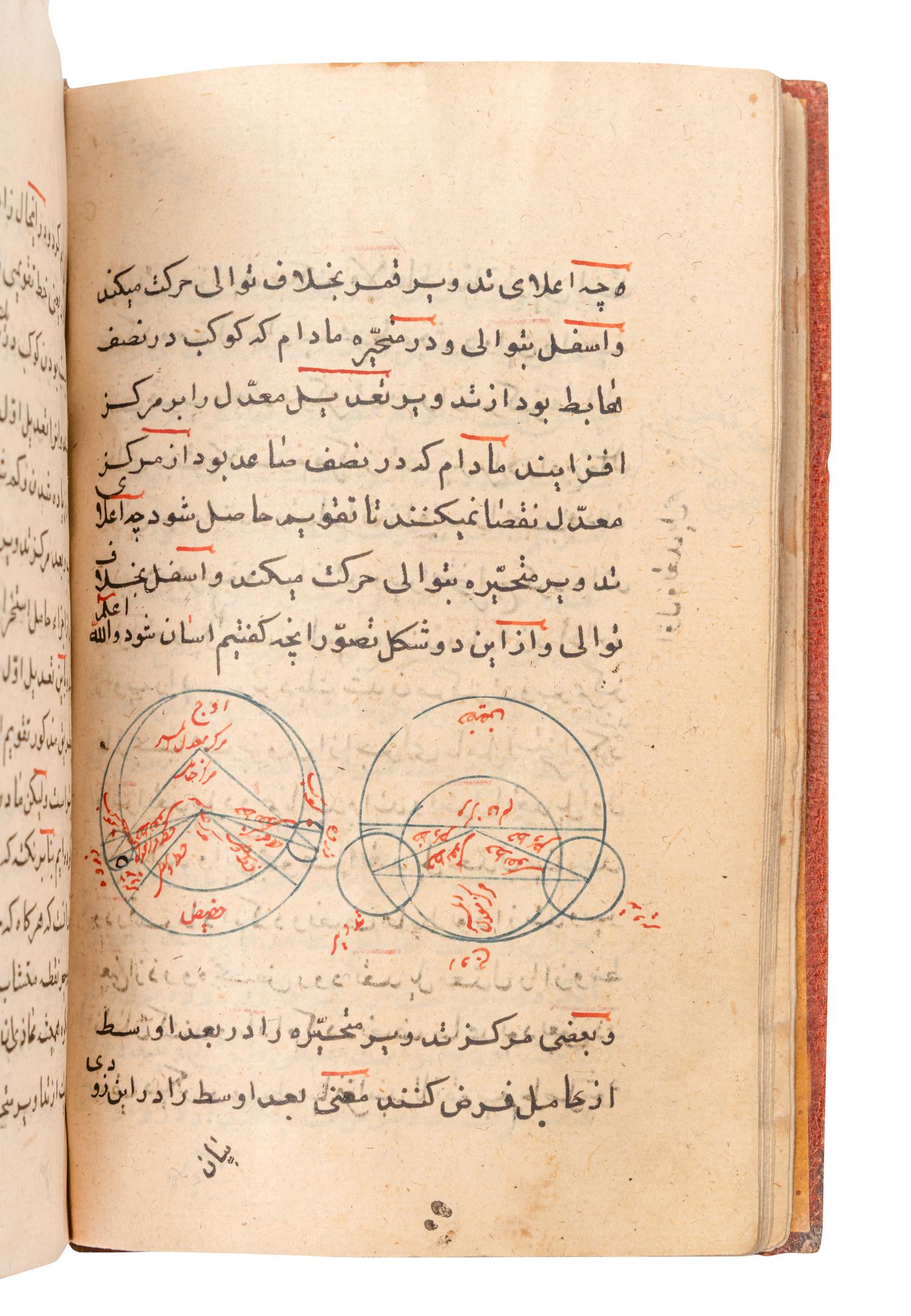 [ASTRONOMY & MATHEMATICS -- MANUSCRIPT]. A treatise on astronomy, arithmetic and the astrolabe. N.p., 1193 A.H. [1779 C.E.].