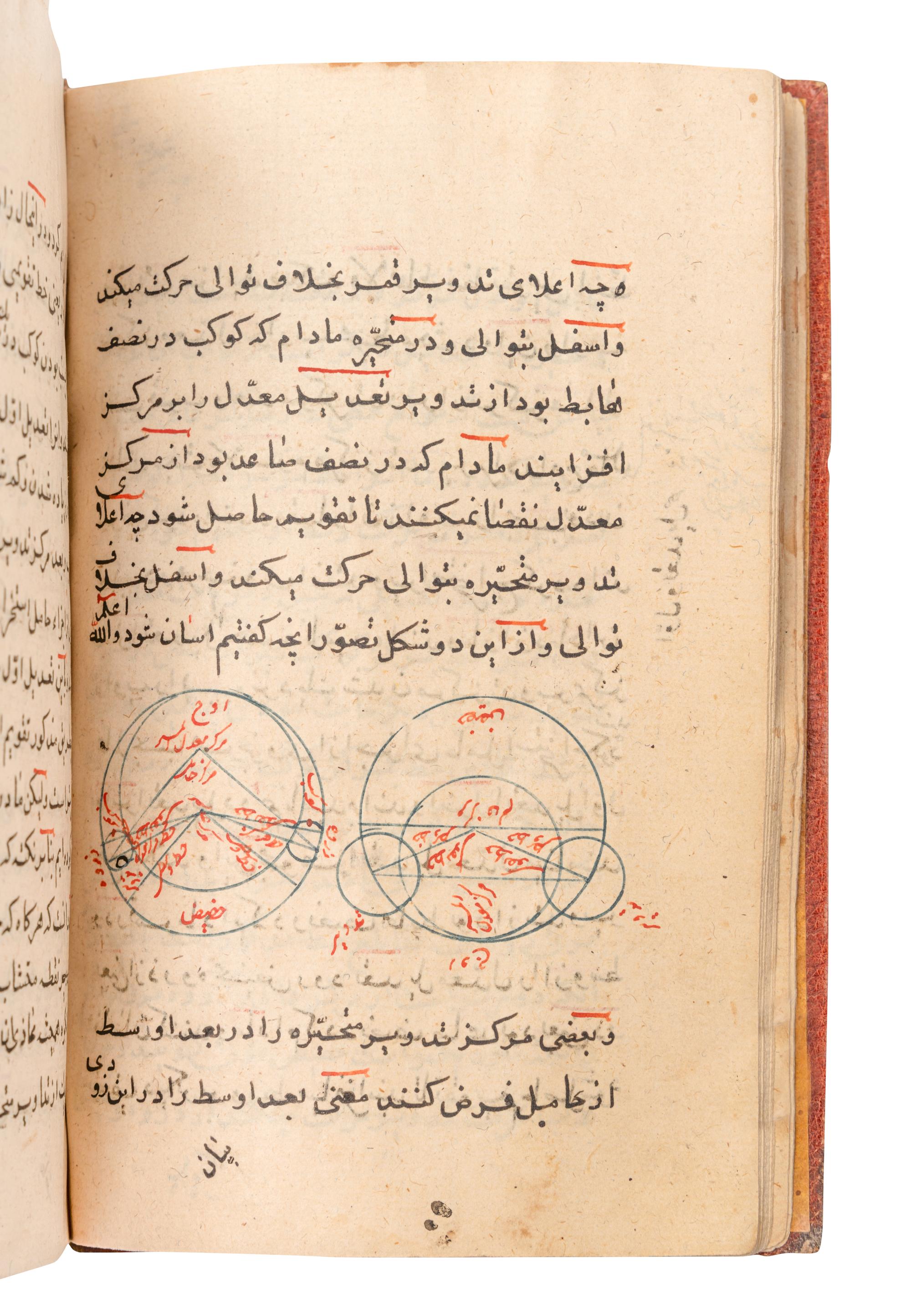 [ASTRONOMY & MATHEMATICS -- MANUSCRIPT]. A treatise on astronomy, arithmetic and the astrolabe. N.p., 1193 A.H. [1779 C.E.].