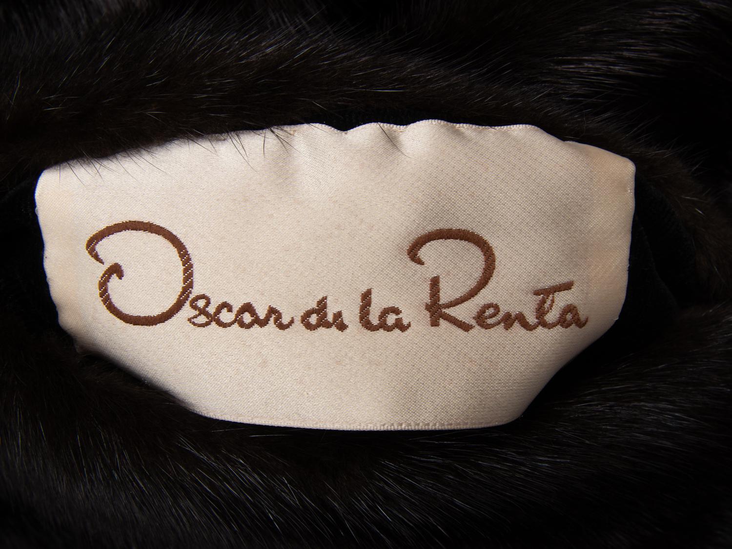 Oscar de la Renta, Reversible Ranch Mink Fur Coat