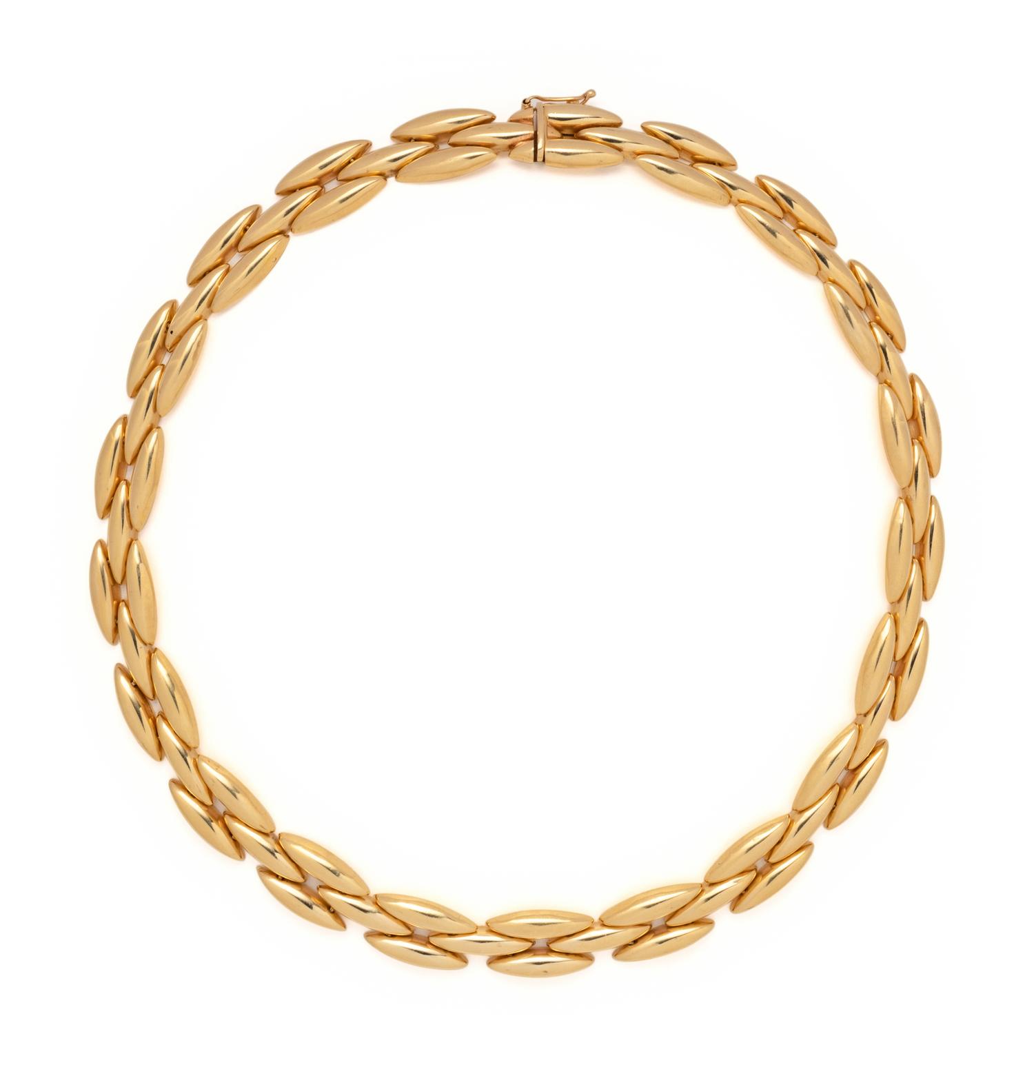 YELLOW GOLD NECKLACE