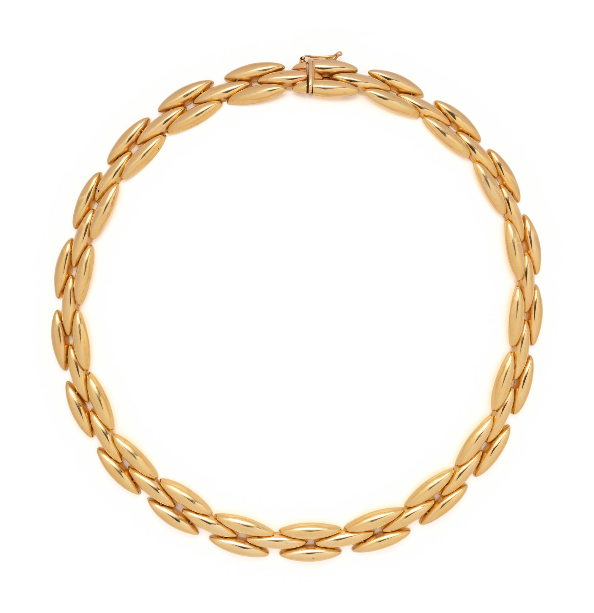 YELLOW GOLD NECKLACE