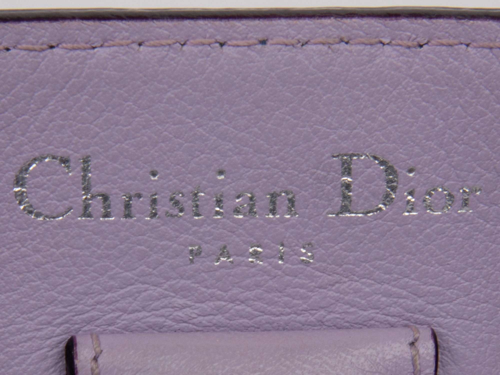 Christian Dior Blue Diorissimo Tote