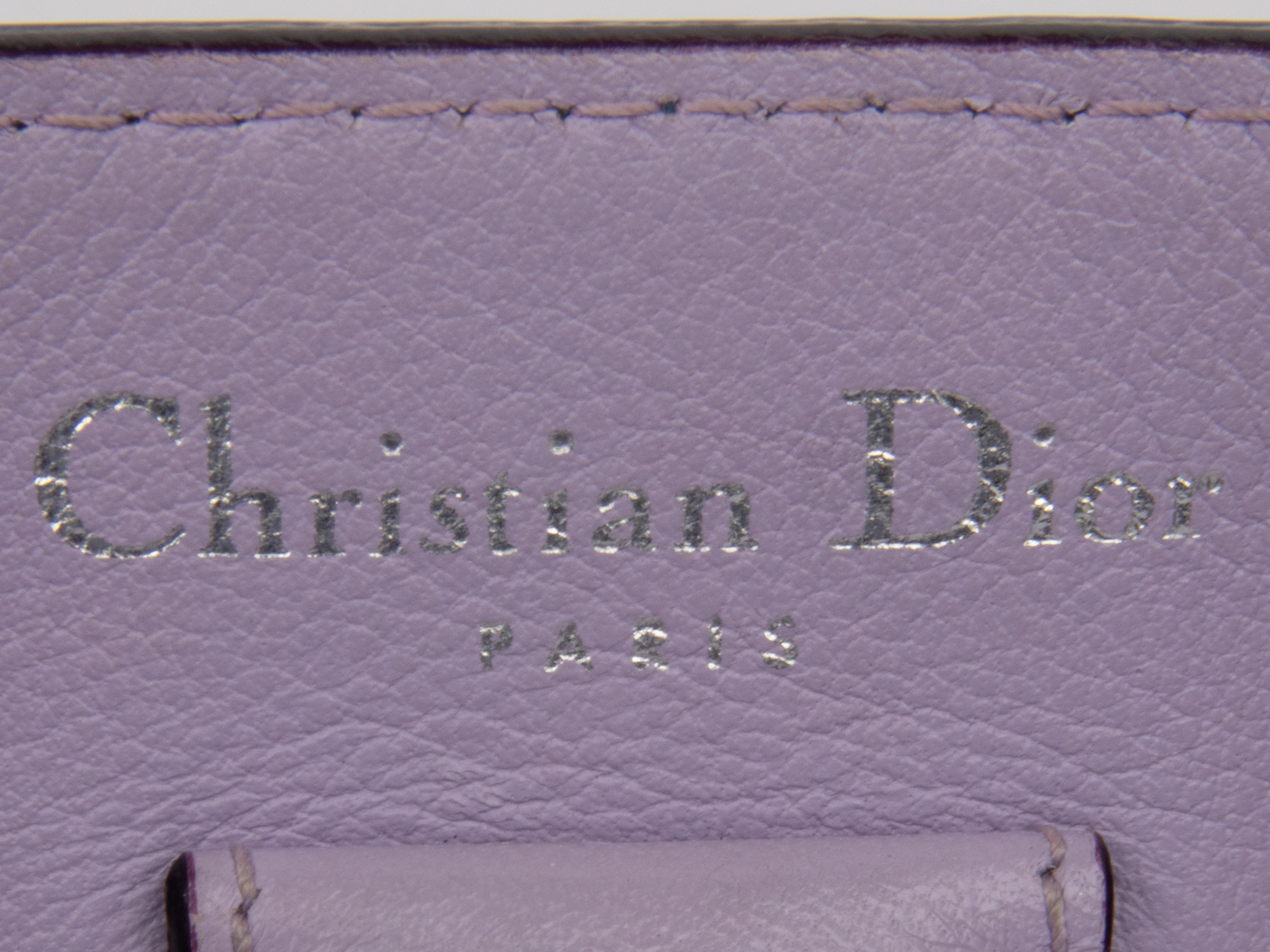 Christian Dior Blue Diorissimo Tote