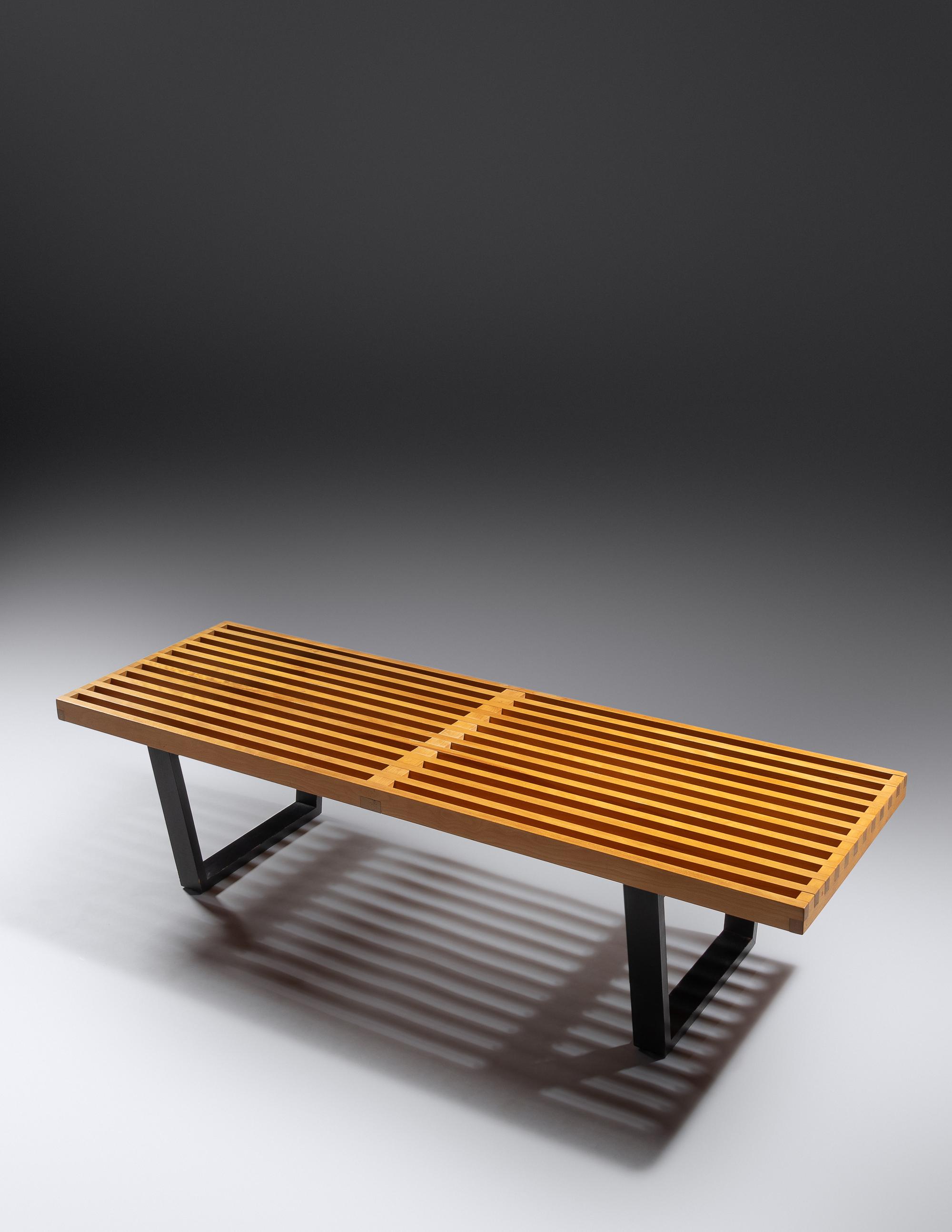 Slat Bench, model 4690 Herman Miller, USA