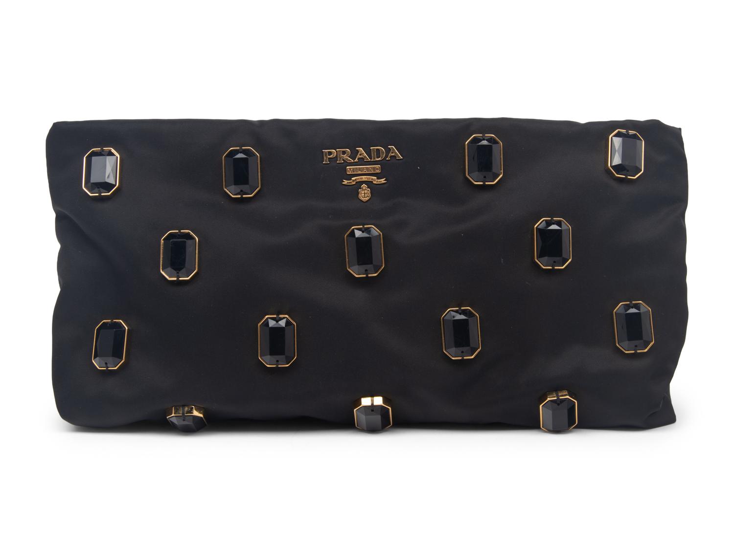 Prada Jeweled Clutch