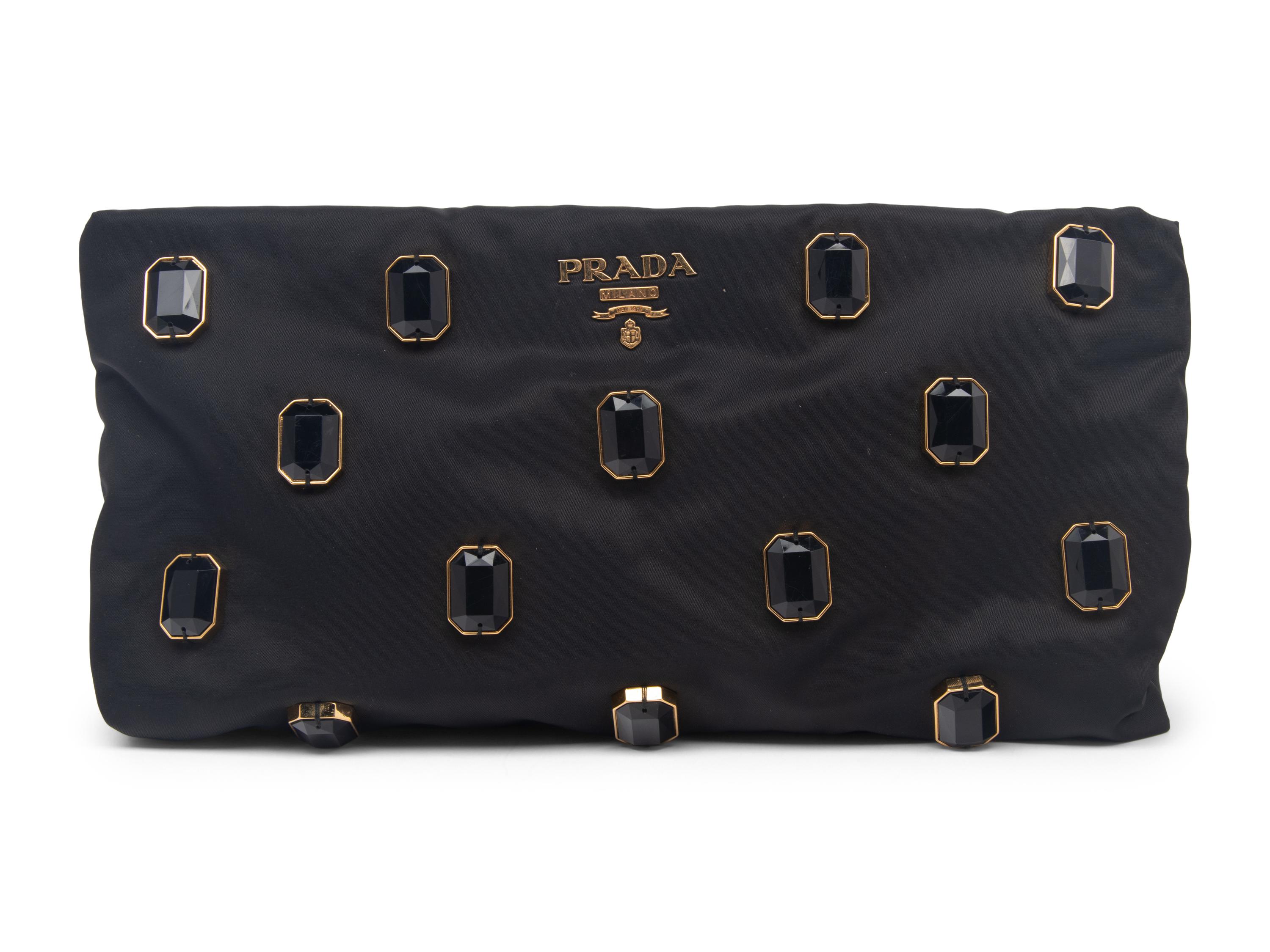 Prada Jeweled Clutch