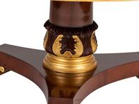 An Empire Style Parcel Gilt Center Table
