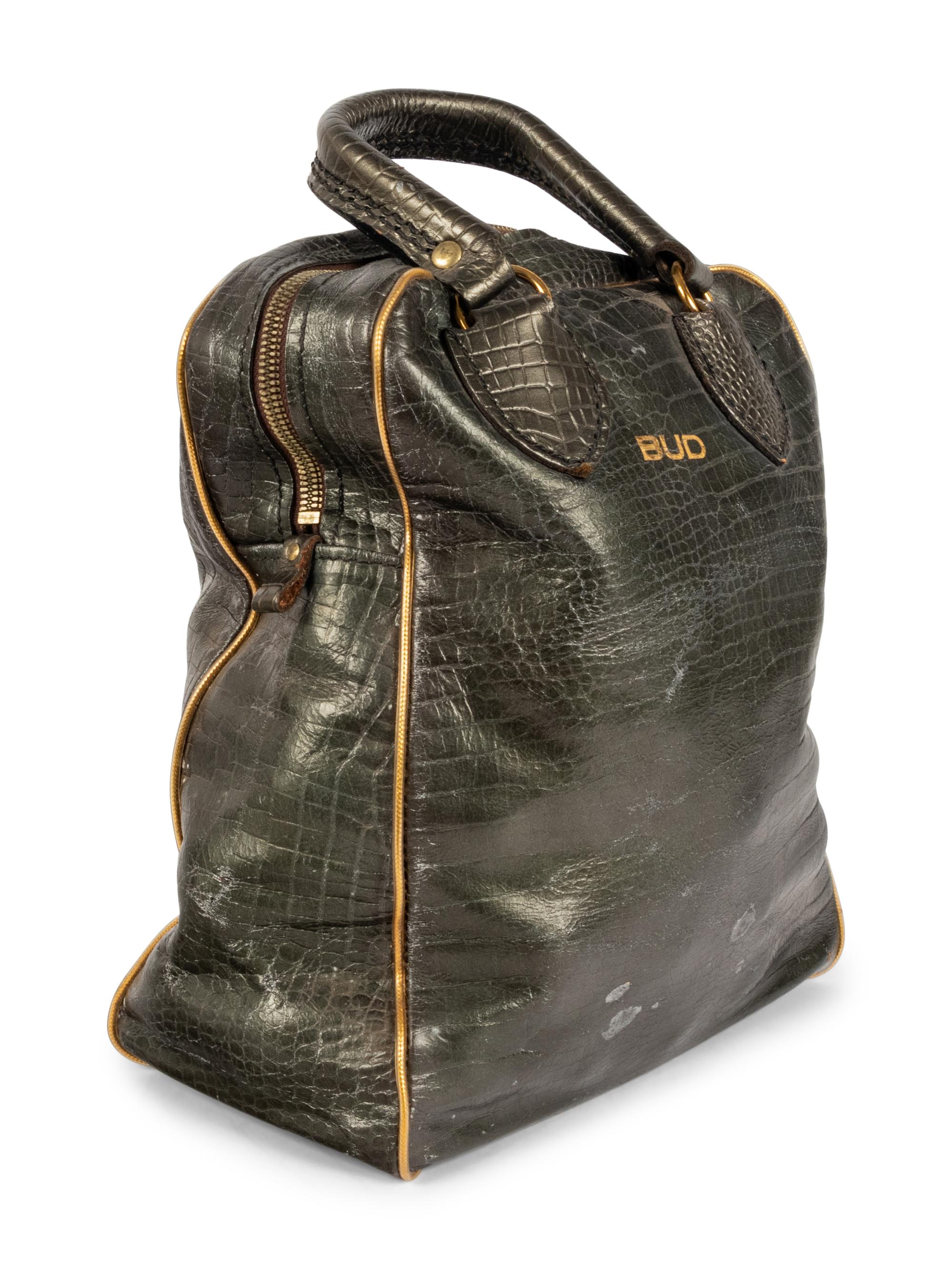 Hall of Fame Oklahoma Football Coach Bud Wilkinson's Personal Golf Ball Shag Bag Filled With Golf Balls Used by Wilkinson