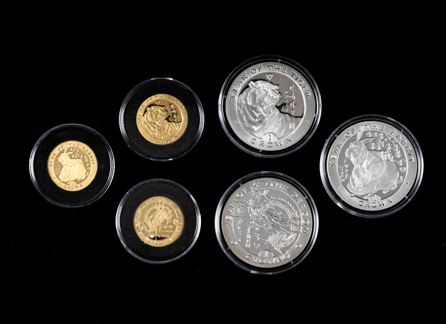 [POBJOY MINT] Three Lunar New Year Gold and Silver Two-Coin Proof Sets