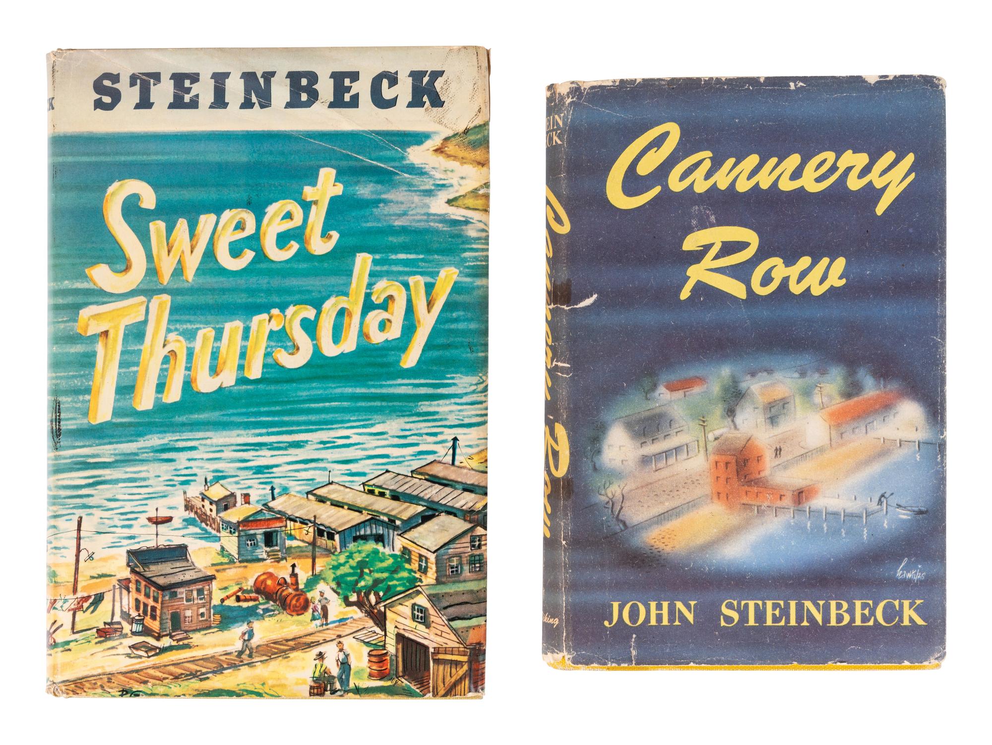 STEINBECK, John (1902-1968). A group of 8 works, including: