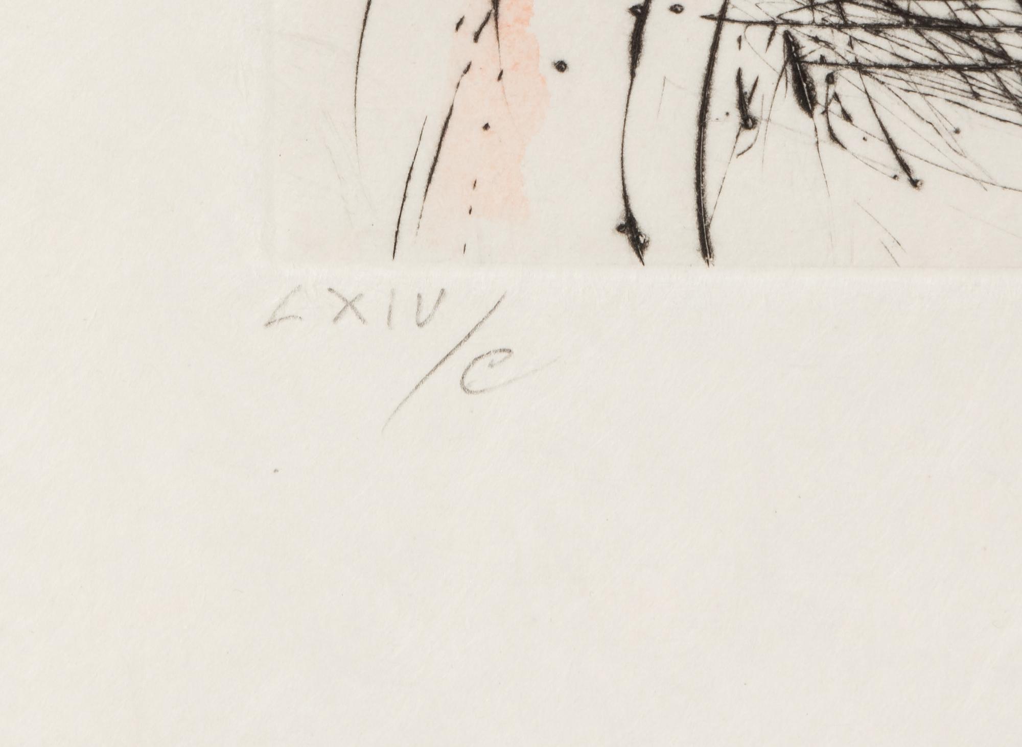 La girafe en feu (from Tauromachie Surrealiste ), 1966-1967