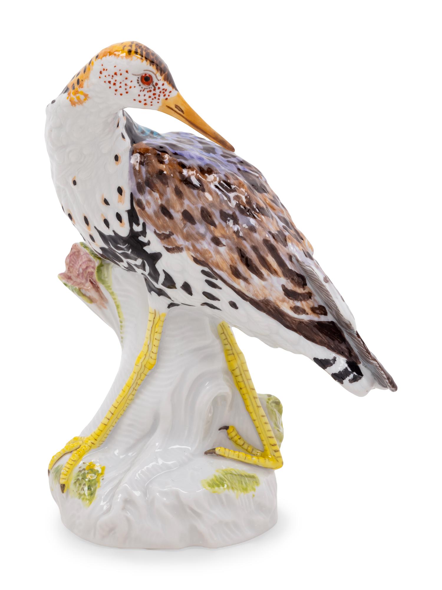 A Meissen Porcelain Bird Figure
