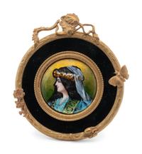 A Group of Continental Portrait Roundels and Panels