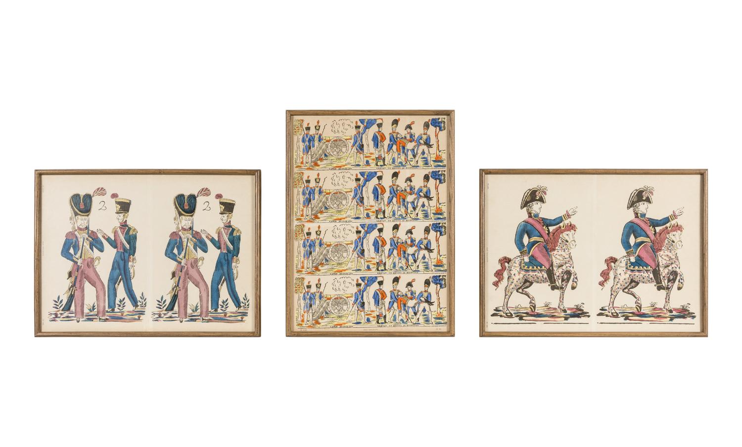 A Set of Six Prints of the Spanish Imperial Army