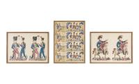 A Set of Six Prints of the Spanish Imperial Army
