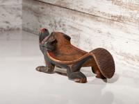 Northwest Coast Carved Beaver Bowl
