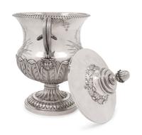 A George III Silver Covered Urn