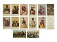[NATIVE AMERICANS]. 50+ photos & postcards of Native Americans incl. image by RINEHART.