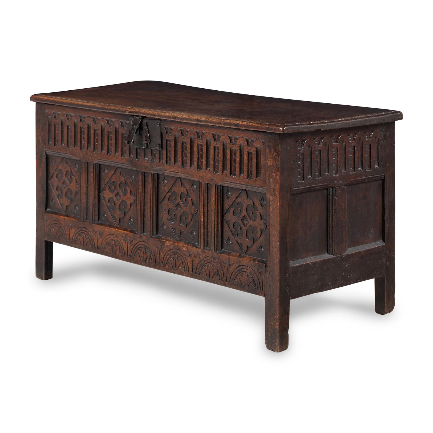 An English Oak Coffer
